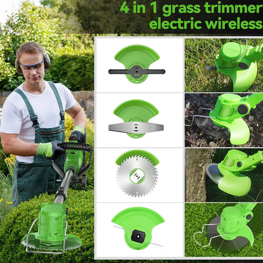 Draadloze Grastrimmer voor Tuinonderhoud 2