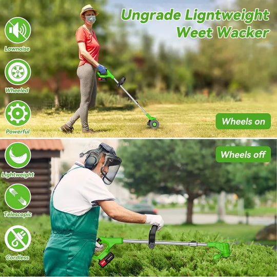 Draadloze Grastrimmer voor Tuinonderhoud 3