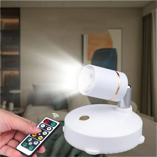 Draadloze LED-Spot met Afstandsbediening voor Flexibele Verlichting 0