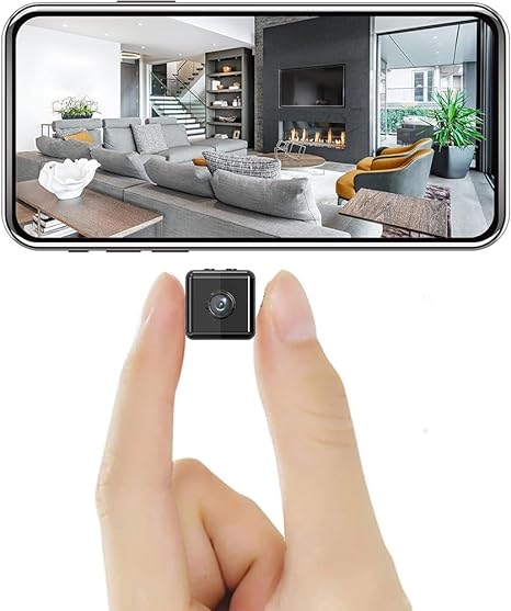 Draadloze Mini Beveiligingscamera 1080P voor Binnen en Buiten 0
