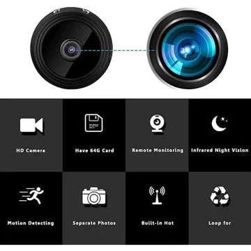 Draadloze Mini Camera met HD Video en Nachtzicht 3