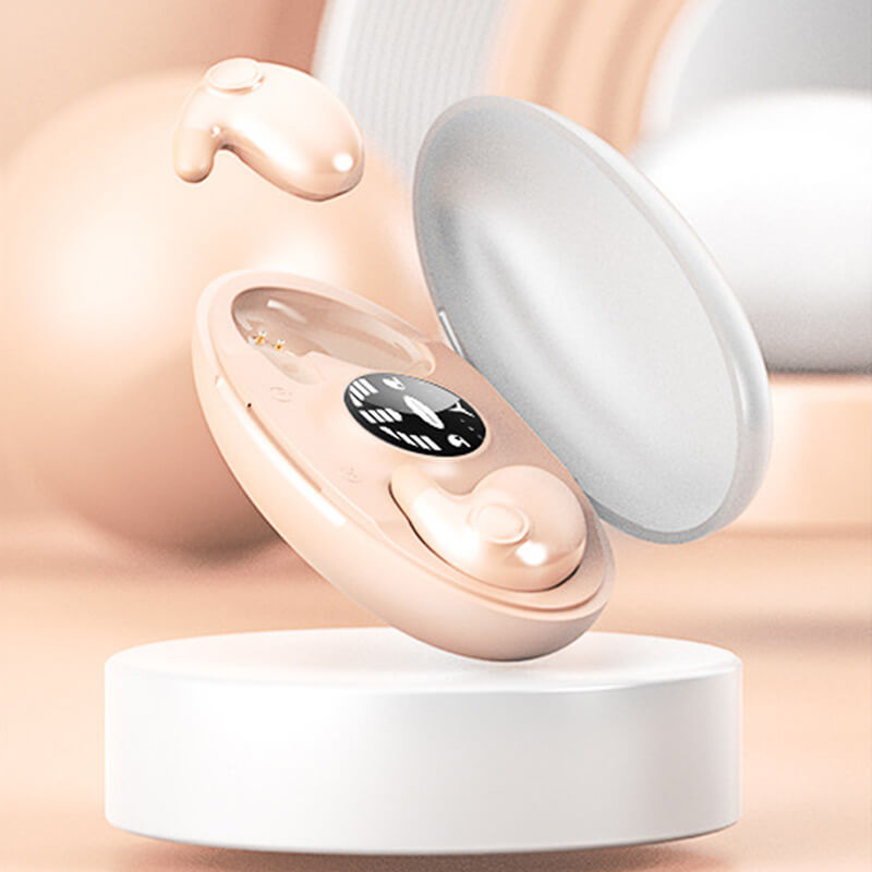 Draadloze Slaaphoofdtelefoon Ergonomisch Ontwerp 1