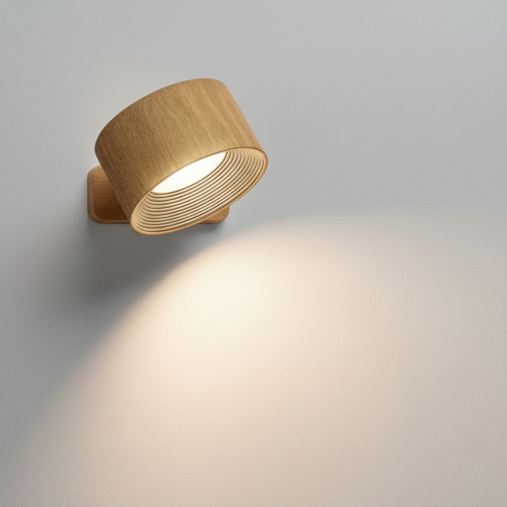 Draadloze Wandlamp 360° Verstelbaar voor Binnen en Buiten Gebruik 1