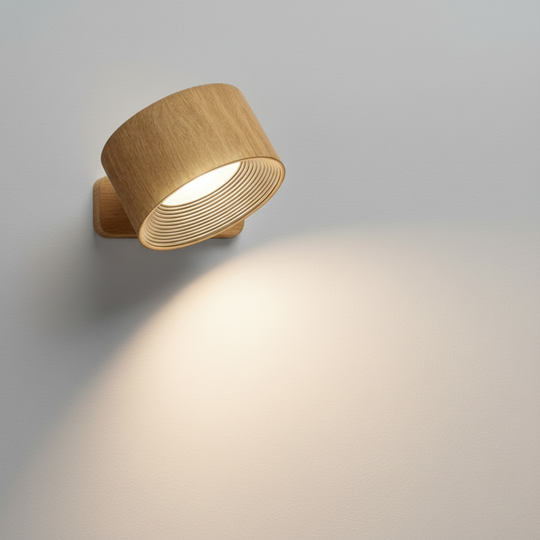 Draadloze Wandlamp 360° Verstelbaar voor Binnen en Buiten Gebruik 1