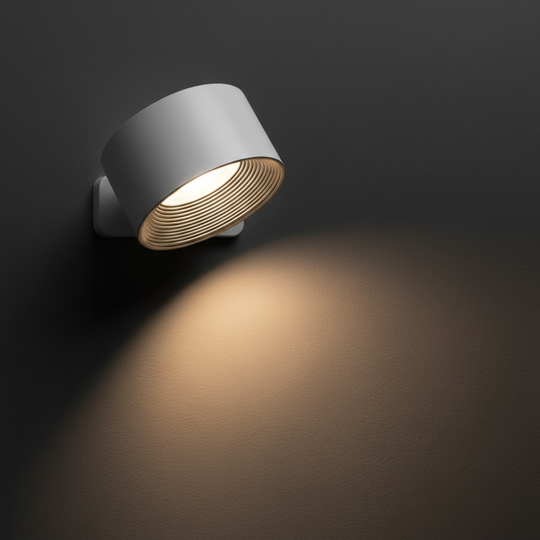 Draadloze Wandlamp 360° Verstelbaar voor Binnen en Buiten Gebruik 2