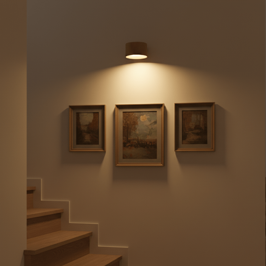 Draadloze Wandlamp Scandinavisch Design met Afstandsbediening 1