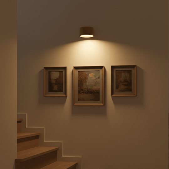 Draadloze Wandlamp Scandinavisch Design met Afstandsbediening 1