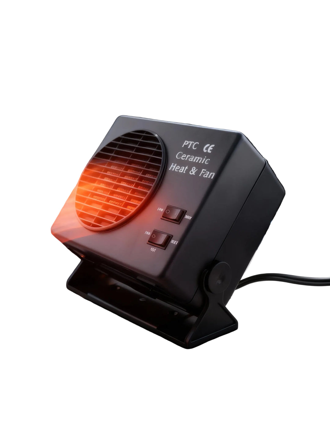 Draagbare 12V Auto Verwarmingsventilator met Thermostaat 0