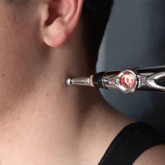 Draagbare Acupunctuur Massage Pen voor Thuisgebruik 2