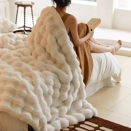 Draagbare Fleece Deken met Stijlvol Ontwerp 2