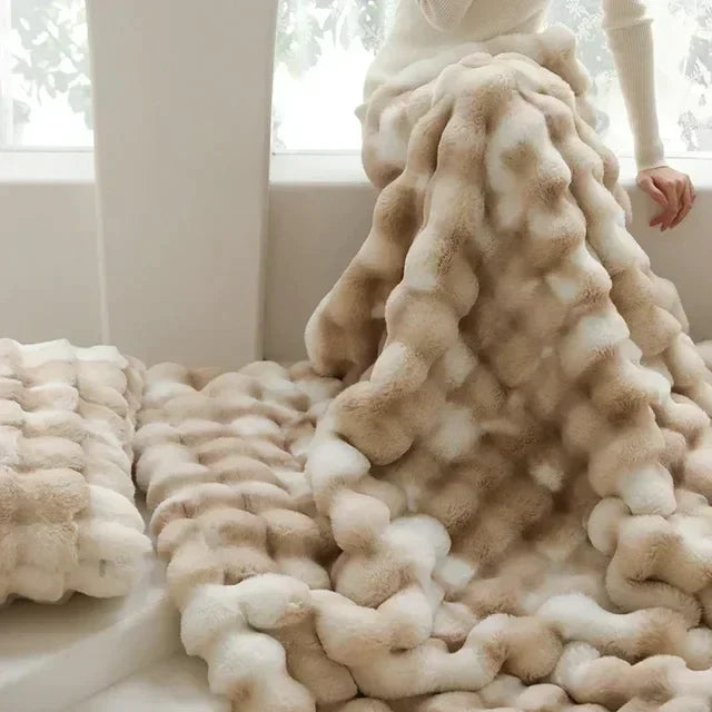 Draagbare Fleece Deken met Stijlvol Ontwerp 4