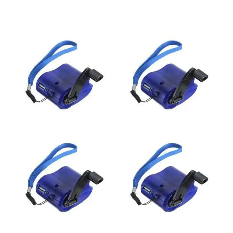 Draagbare Handzwengel Noodoplader met USB en LED 13