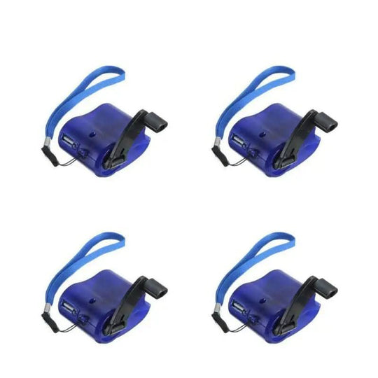 Draagbare Handzwengel Noodoplader met USB en LED 13