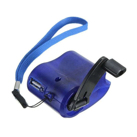 Draagbare Handzwengel Noodoplader met USB en LED 15