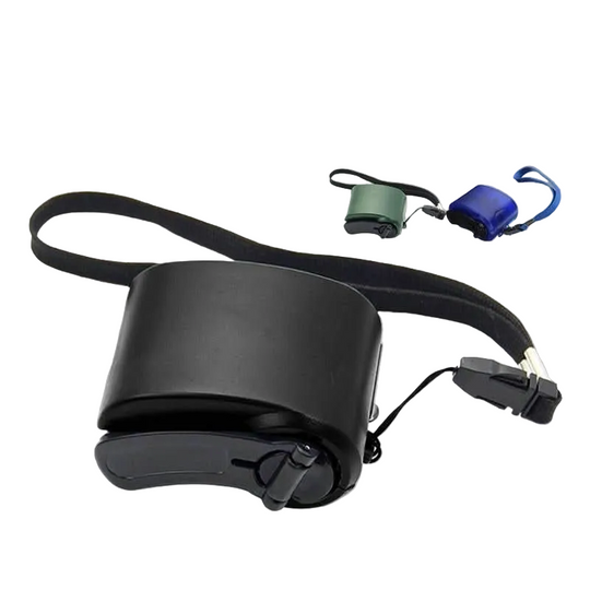 Draagbare Handzwengel Noodoplader met USB en LED