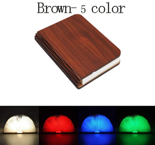 Draagbare LED Boeklamp Vouwbaar Modern Design 7