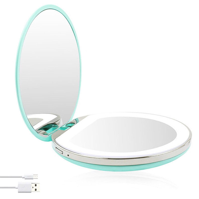 Draagbare Make-up Spiegel met Verlichting 9