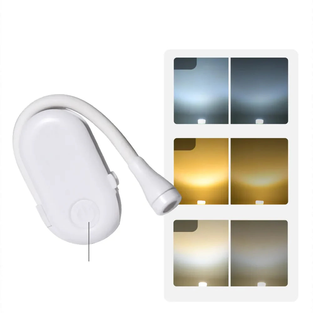 Draagbare Mini Boeklamp Dimbaar voor Avondlezen 5