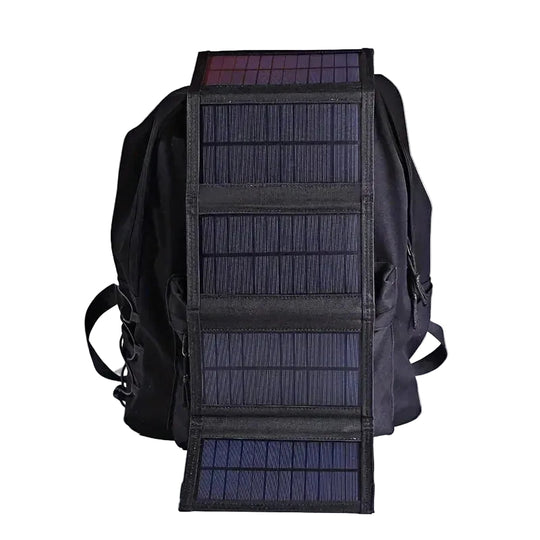 Draagbare Powerbank Zonne-energie Opvouwbaar voor Avontuurlijke Activiteiten 1