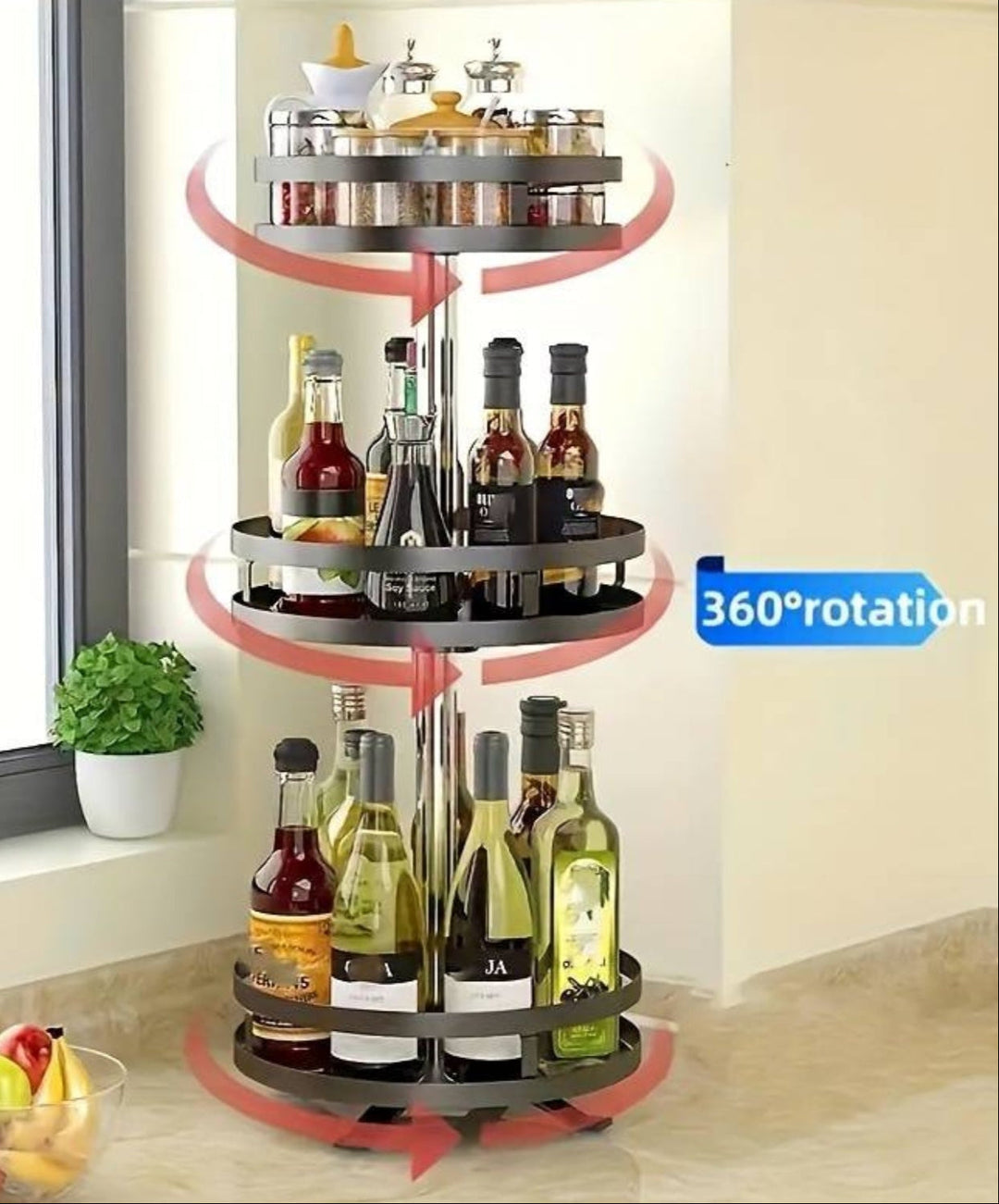 Draaibaar Opbergrek TwistRack 360° 4