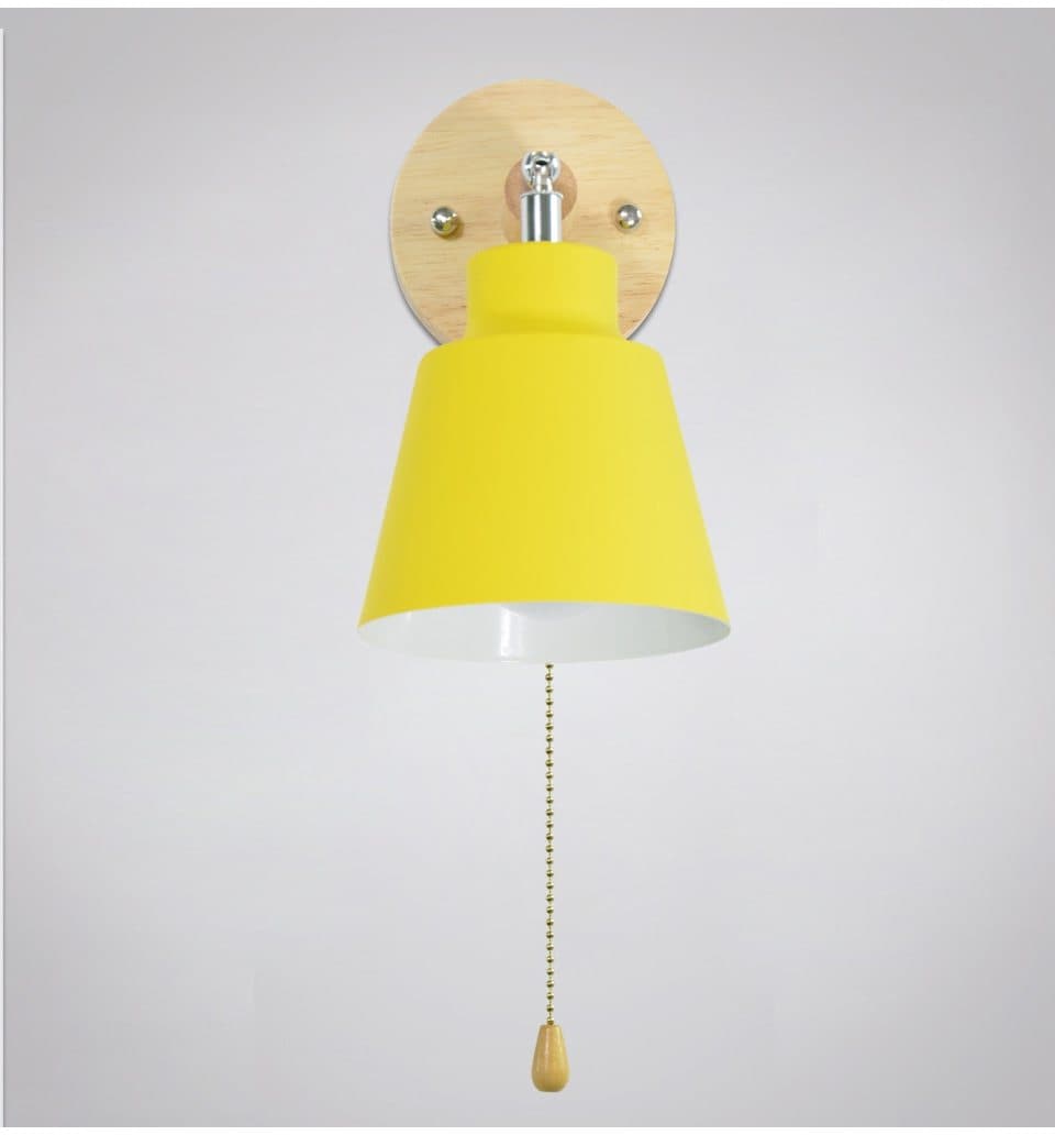 Draaibare Wandlamp Met Trekkettingschakelaar Voor Binnen Verlichting 1