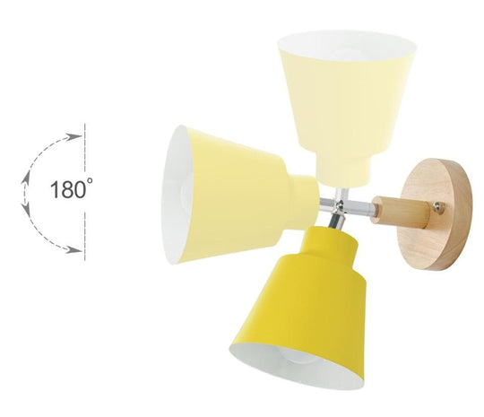 Draaibare Wandlamp Met Trekkettingschakelaar Voor Binnen Verlichting 5
