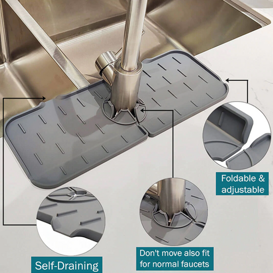 Druppelopvangplaat Flexibel Voor Keuken En Badkamer 1