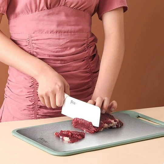Dubbelzijdige Snijplank voor Keuken met Antiaanbaklaag 5