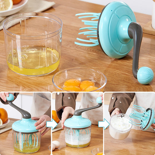 Eierklopper Mixer Handmatig voor Keuken 2