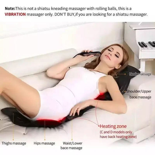 Elektrisch Rugmassagekussen met Warmtefunctie 3
