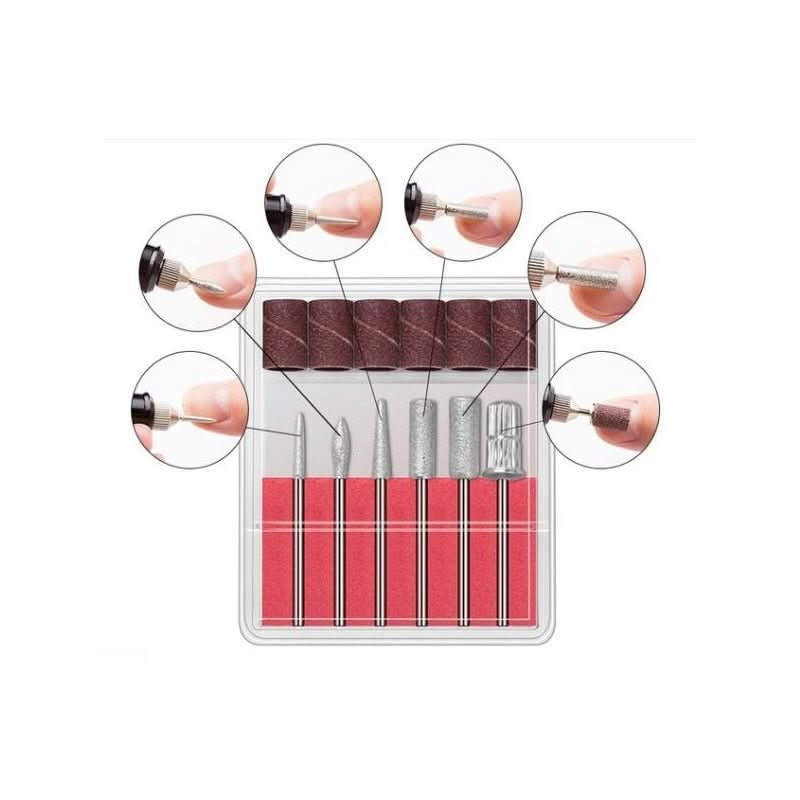 Elektrische Manicure- en Pedicureset 6-in-1 voor Thuisgebruik 2