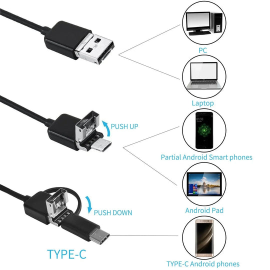Endoscoopcamera voor Inspectie met Verlichting 3