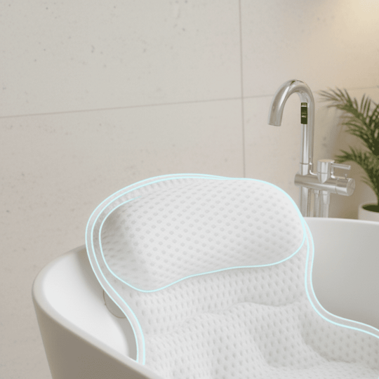 Ergonomisch Badkussen met Nek- en Rugsteun 1