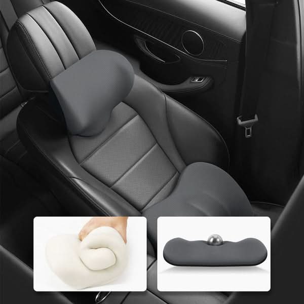 Ergonomisch Kussen Set voor Nek- en Rugondersteuning tijdens Kantoor, Auto en Gaming 1