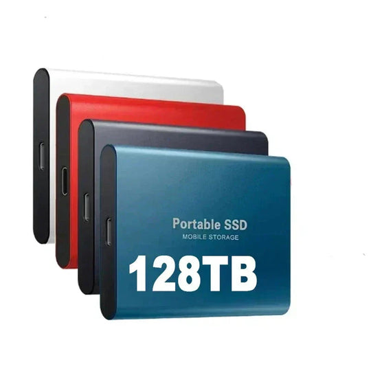 Externe SSD 128 TB Compact en Betrouwbaar met Hoge Overdrachtssnelheid 0