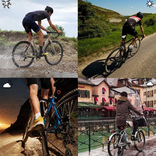 Fiets Achterlicht met Intelligente Remfunctie 6