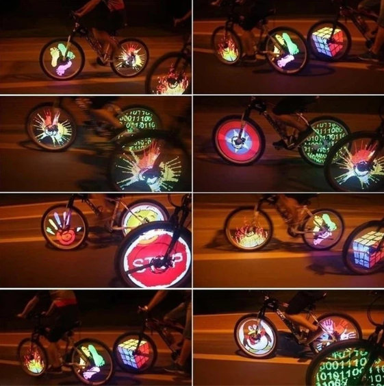 Fietsverlichting LED met 30 Patronen voor Veiligheid en Zichtbaarheid 3