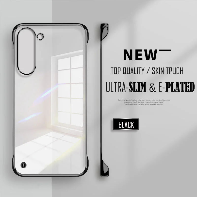 Frameloos Telefoonhoesje Voor Samsung S25 S24 S23 Transparant Design 2