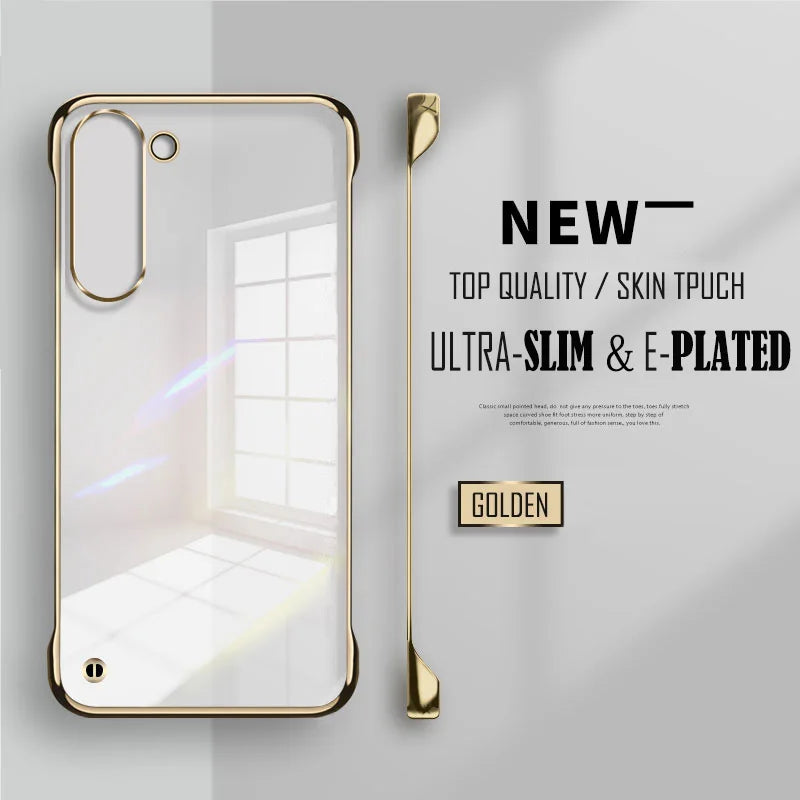Frameloos Telefoonhoesje Voor Samsung S25 S24 S23 Transparant Design 3
