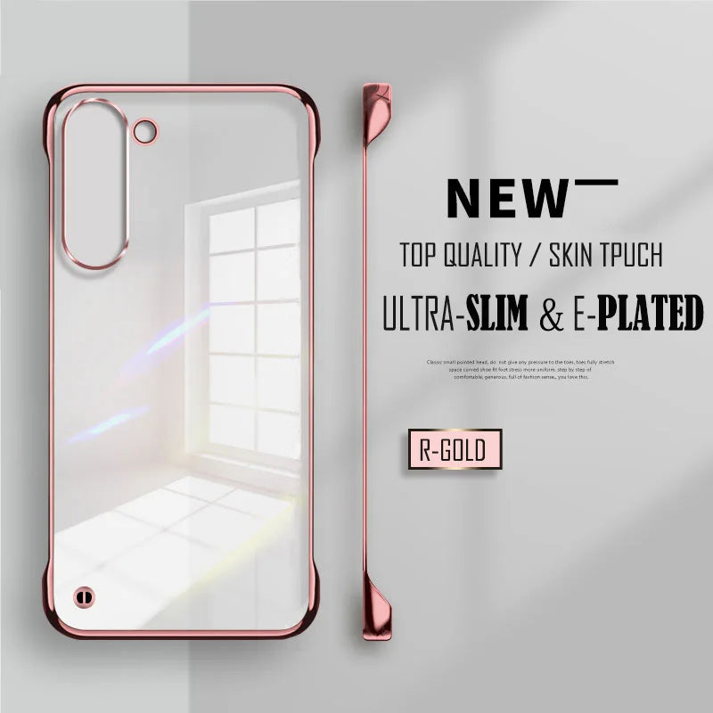 Frameloos Telefoonhoesje Voor Samsung S25 S24 S23 Transparant Design 4