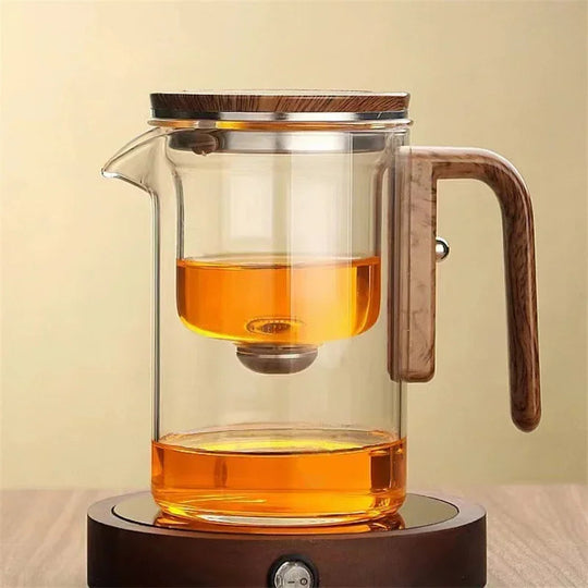 Glazen Theepot met Infuser voor Theeliefhebbers 4