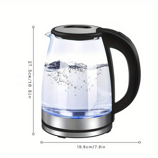 Glazen Waterkoker 2L met LED-verlichting 6