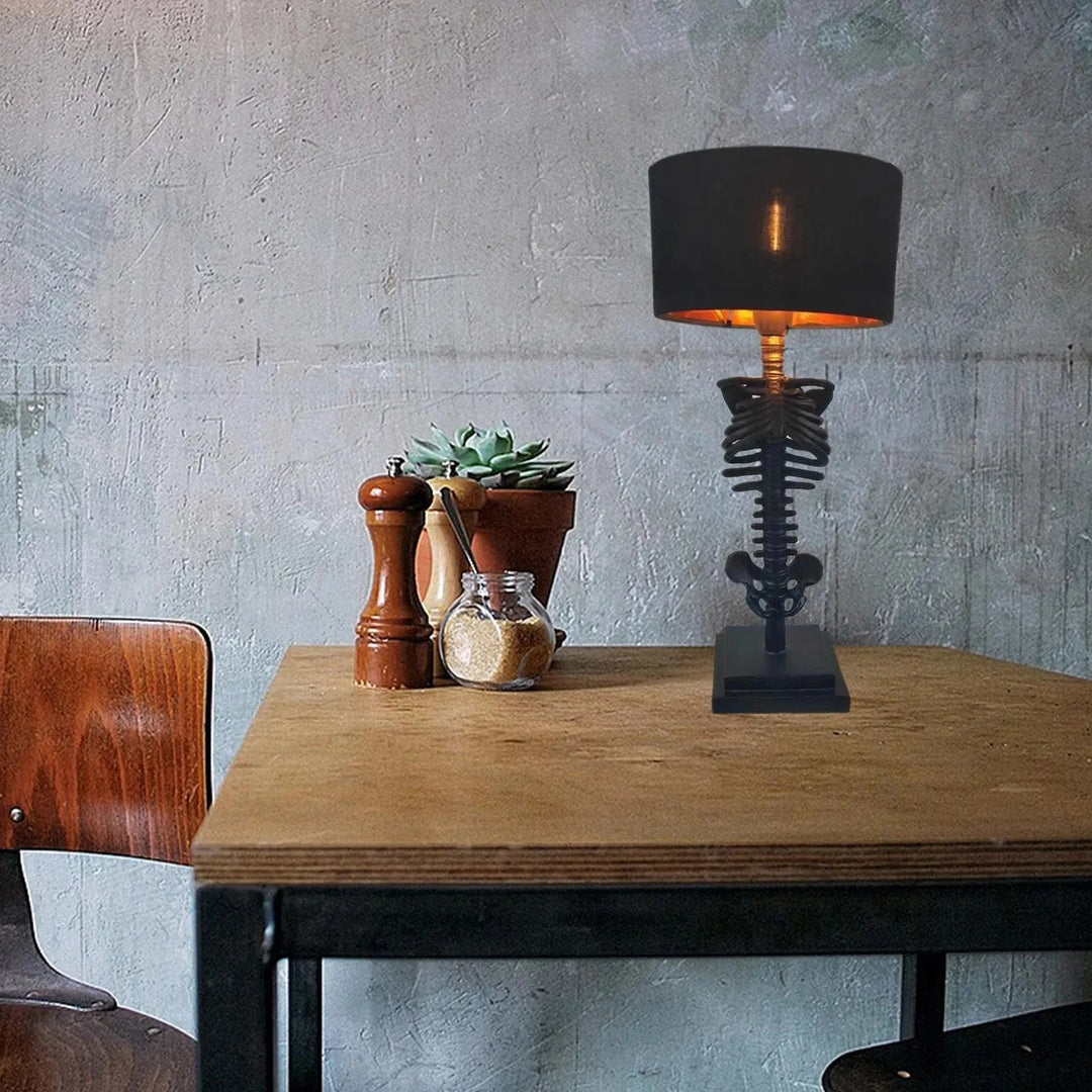 Gothic Skeleton Table Lamp 4
