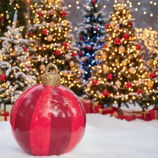 Grote Opblaasbare Kerstballen voor Binnen en Buiten 2