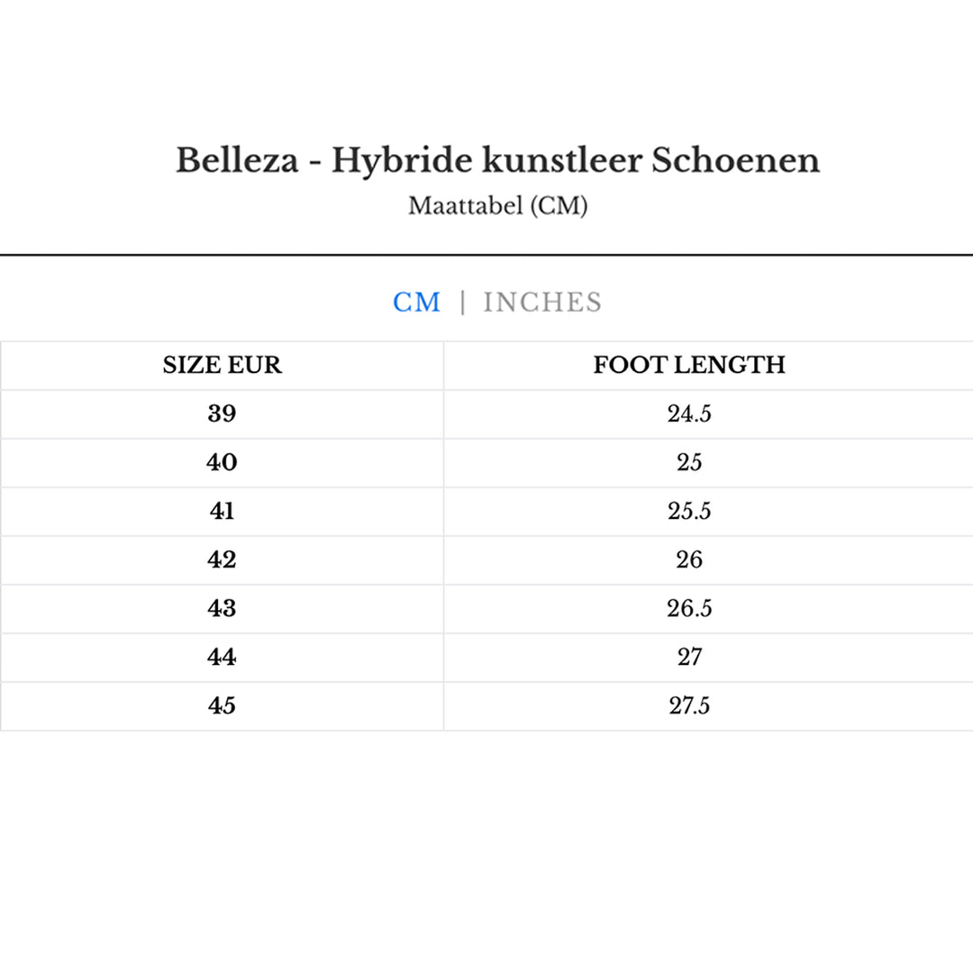 Belleza - Hybride kunstleer Schoenen