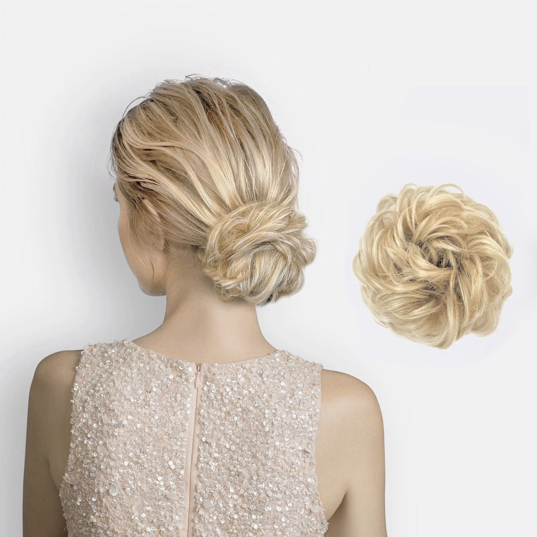 Haarverlenging Scrunchie BunPop Casual Knot 8
