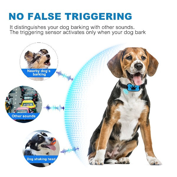 Halsband Hond Antiblaf met Trillingen en Ultrasone Technologie - Verstelbaar en Comfortabel voor Alle Hondenmaten 7