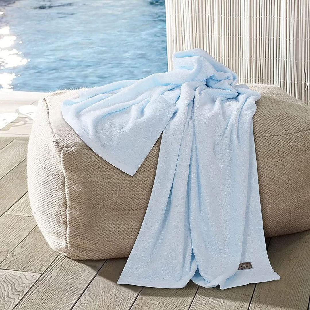 Handdoek voor Thuisgebruik van Bamboe met Luxe Comfort 7