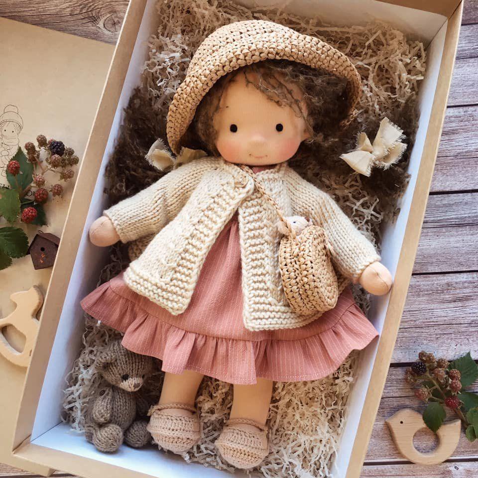 Handgemaakt Lana Waldorf Pop voor Kinderen met Tijdloze Uitstraling 6