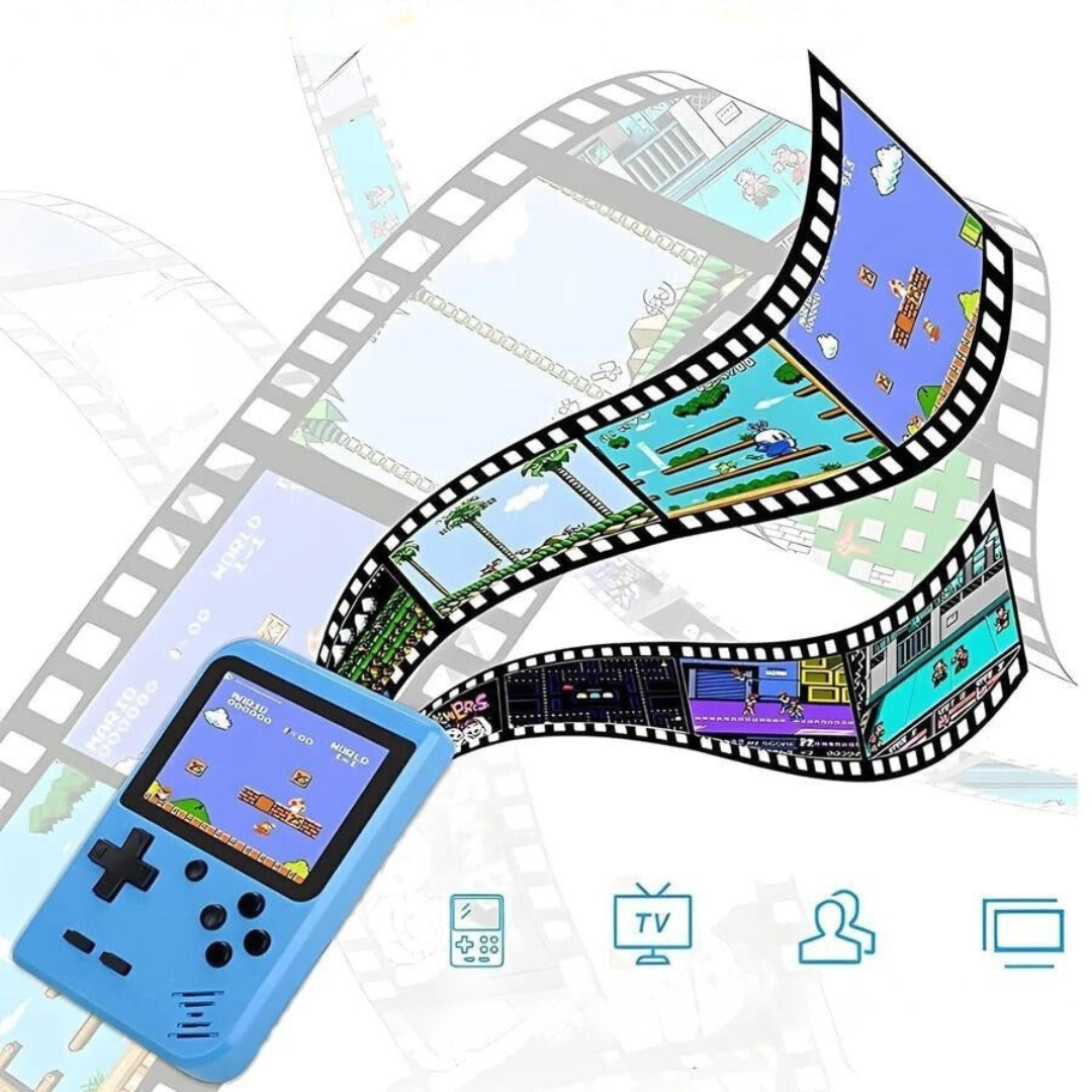 Handheld Videogameconsole Retro Stijl met 400 Games 2